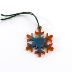 Xmas tree decor resin